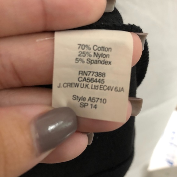 J Crew Structured Blouse V Neck Ponte Shell Top - Picture 5 of 8